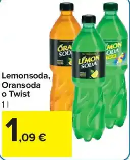 Carrefour Market Lemonsoda, Oransoda o Twist offerta