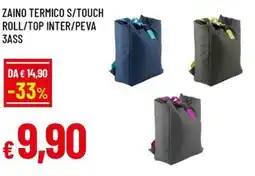 Famila Zaino termico s/touch roll/top inter/peva 3ass offerta
