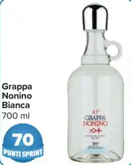 Carrefour Market Grappa Nonino Bianca offerta