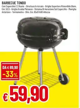 Famila Barbecue tondo offerta