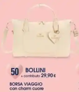 Famila Tua braccialini borsa viaggio con charm cuore offerta