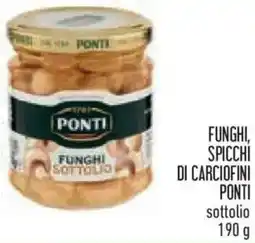 Conad Funghi, spicchi di carciofini PONTI offerta