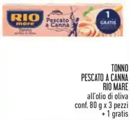 Conad Tonno pescato a canna RIO MARE offerta