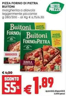 Panorama Pizza forno di pietra BUITONI offerta