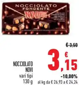 Conad Nocciolato NOVI offerta