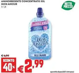 Panorama Ammorbidente concentrato xxl MON AMOUR offerta