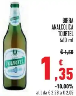 Conad Birra analcolica TOURTEL offerta