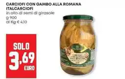 Panorama Carciofi con gambo alla romana ITALCARCIOFI offerta