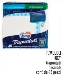 Conad Tovaglioli FOXY offerta