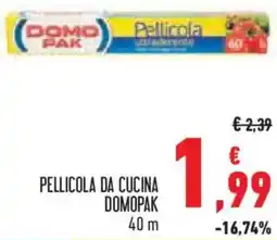 Conad Pellicola da cucina DOMOPAK offerta