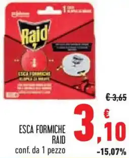 Conad Esca formiche RAID offerta
