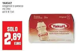 Panorama YAKULT original o pesca offerta
