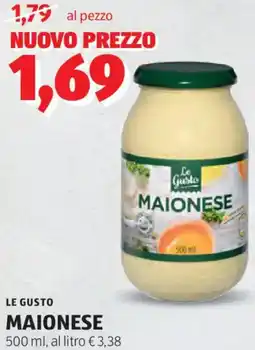 ALDI Le gusto maionese offerta