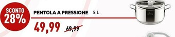 Unieuro Pentola a pressione offerta