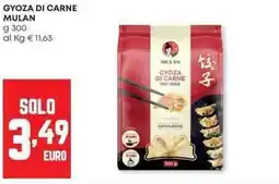 Panorama Gyoza di carne MULAN offerta