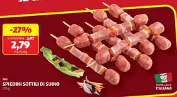 ALDI Bbq spiedini sottili di suino offerta