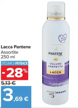 Carrefour Market Lacca Pantene offerta