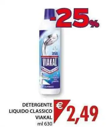 Viakal Detergente Liquido Classico 630ml