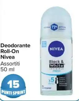 Carrefour Market Deodorante Roll-On Nivea offerta