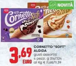 Panorama Cornetto "soft" ALGIDA offerta