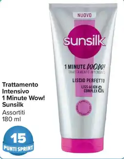 Carrefour Market Trattamento Intensivo 1 Minute Wow! Sunsilk offerta