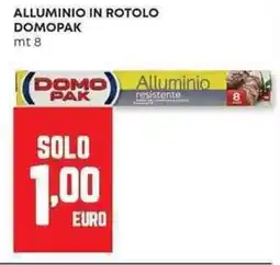 Panorama Alluminio in rotolo DOMOPAK offerta