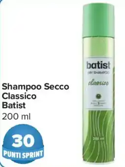 Carrefour Market Shampoo Secco Classico Batist offerta