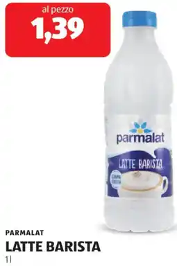 ALDI Parmalat latte barista offerta