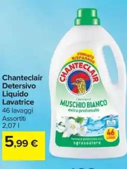 Carrefour Market Chanteclair Detersivo Liquido Lavatrice offerta