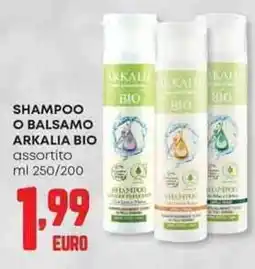 Panorama Shampoo o balsamo ARKALIA BIO offerta