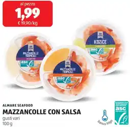 ALDI Almare seafood mazzancolle con salsa offerta