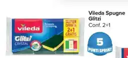 Carrefour Market Vileda Spugne Glitzi offerta