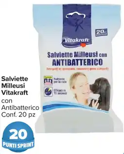 Carrefour Market Salviette Milleusi Vitakraft offerta