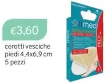Rimed cerotti vesciche piedi 4,4x6,9 cm 5 pezzi
