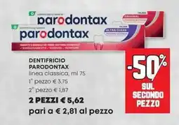 Panorama Dentifricio parodontax linea classica, offerta