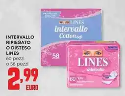 Panorama Intervallo ripiegato o disteso LINES offerta