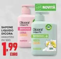 Panorama Sapone liquido DICORA offerta