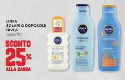 Panorama Linea solari o doposole NIVEA offerta