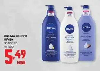 Panorama Crema corpo NIVEA offerta