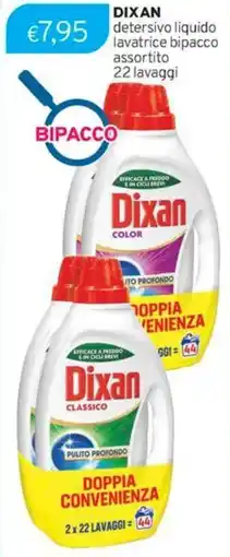 Sirene Blu DIXAN detersivo liquido lavatrice bipacco offerta