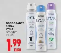 Panorama Deodorante spray LYCIA offerta