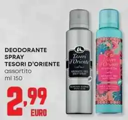 Panorama Deodorante spray TESORI D'ORIENTE offerta