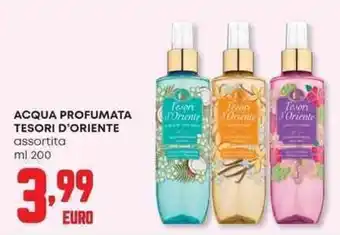 Panorama Acqua profumata TESORI D'ORIENTE offerta