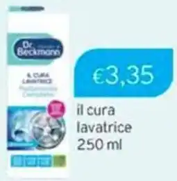 Sirene Blu Dr. Beckmann il cura lavatrice offerta