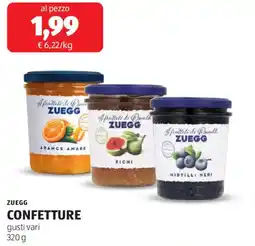 ALDI Zuegg confetture offerta
