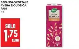 Panorama Bevanda vegetale avena biologica PAM offerta