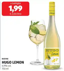 ALDI Ravini hugo lemon offerta