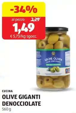 ALDI Cucina olive giganti denocciolate offerta