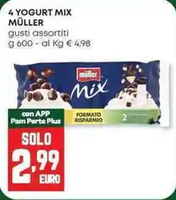 Panorama 4 yogurt mix MÜLLER offerta