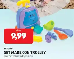 ALDI Toylino set mare con trolley offerta